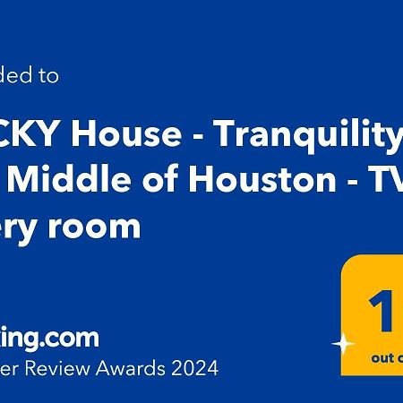 Lucky House - Tranquility In The Middle Of Houston - Tv In Every Room - 300 M2 Exteriér fotografie