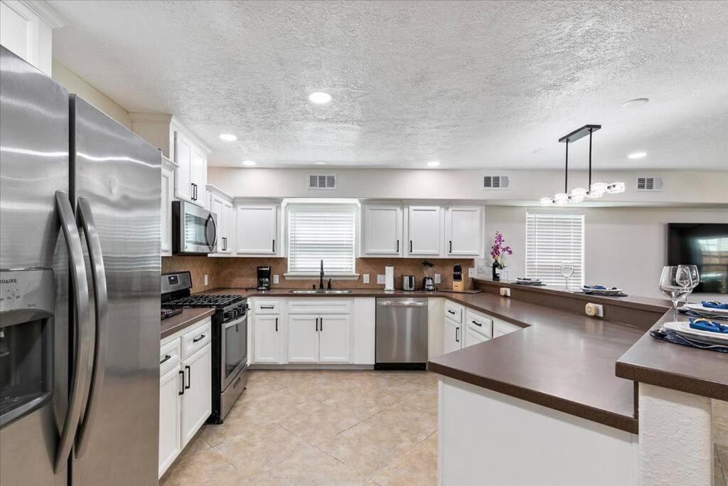 Lucky House - Tranquility In The Middle Of Houston - Tv In Every Room - 300 M2 Exteriér fotografie