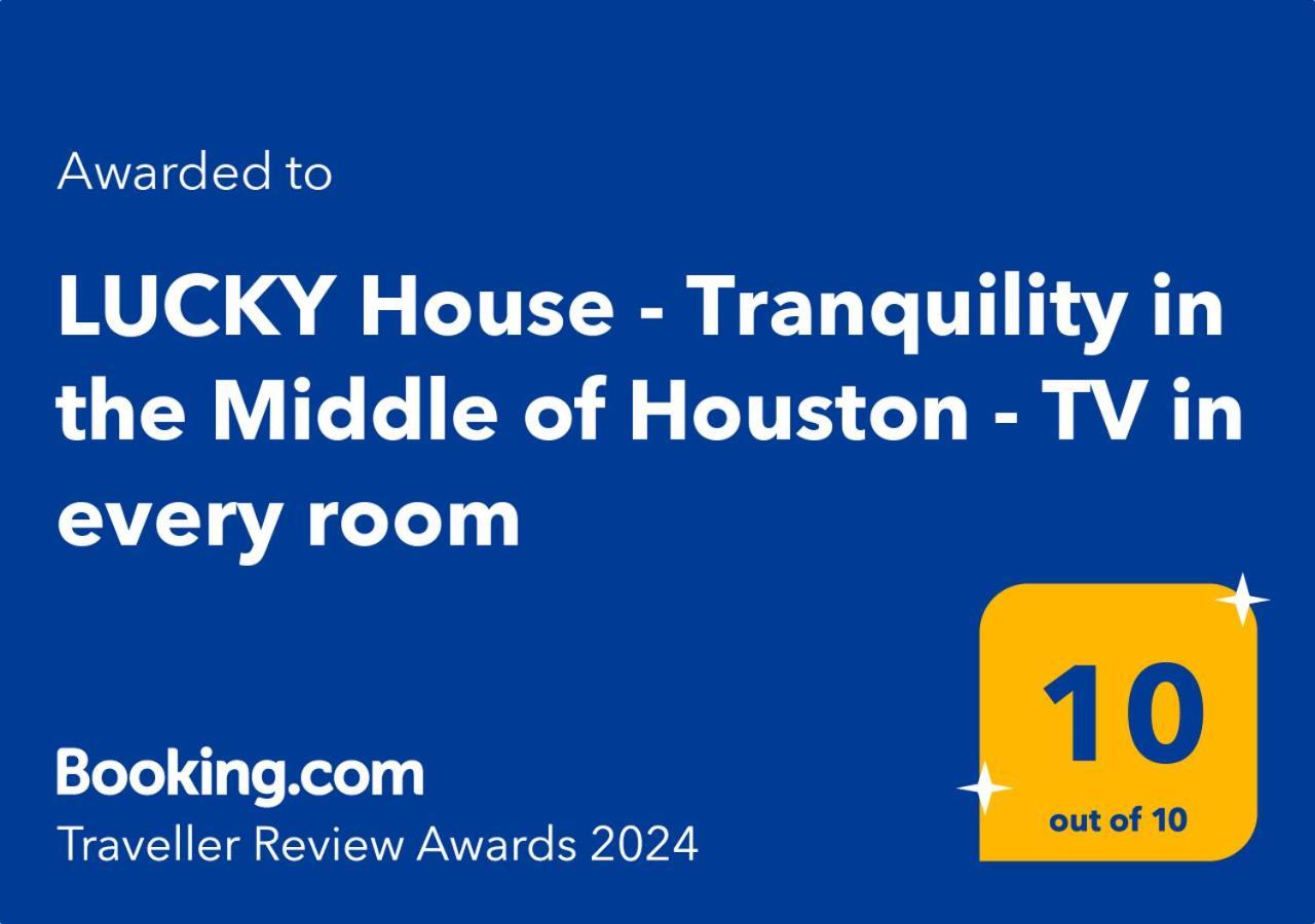 Lucky House - Tranquility In The Middle Of Houston - Tv In Every Room - 300 M2 Exteriér fotografie